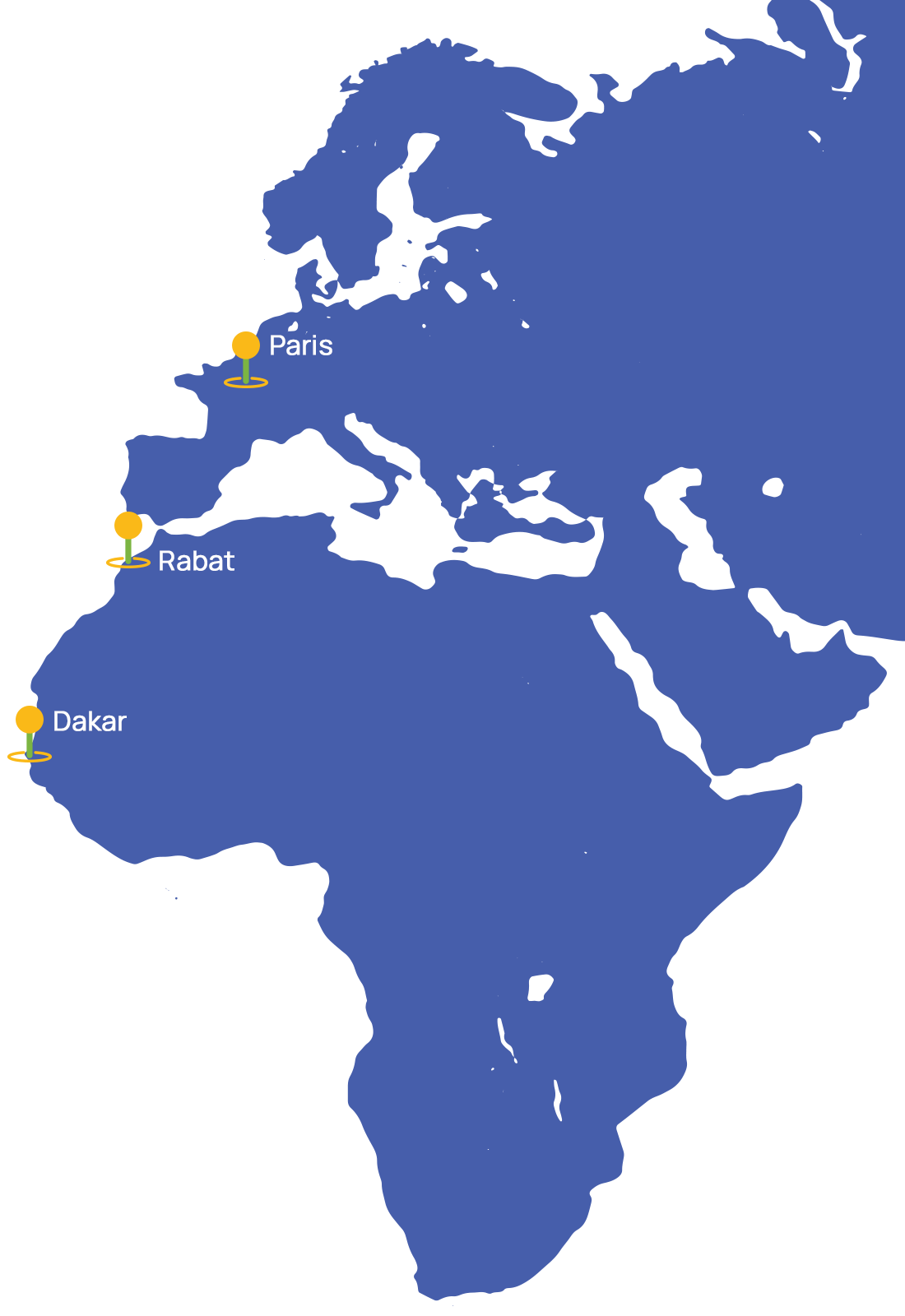 Atomee est présente en France, au Maroc et au Sénégal
